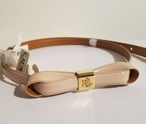 *CUTE* Pink Leather Ralph Lauren Belt